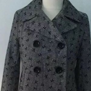 Francesca's Needle & Thread B&W Jacket Sm